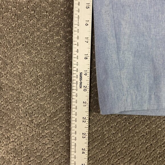 Travis Mathew Shorts Men's 36 Blue Stretch - Picture 10 of 11